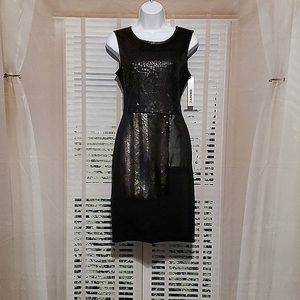 DKNYC Black Sleeveless Cocktail Dress